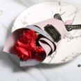 thumbnail image 3 of Hand Bouquet Artificial Single Rose  Holiday Gift Red, 3 of 6