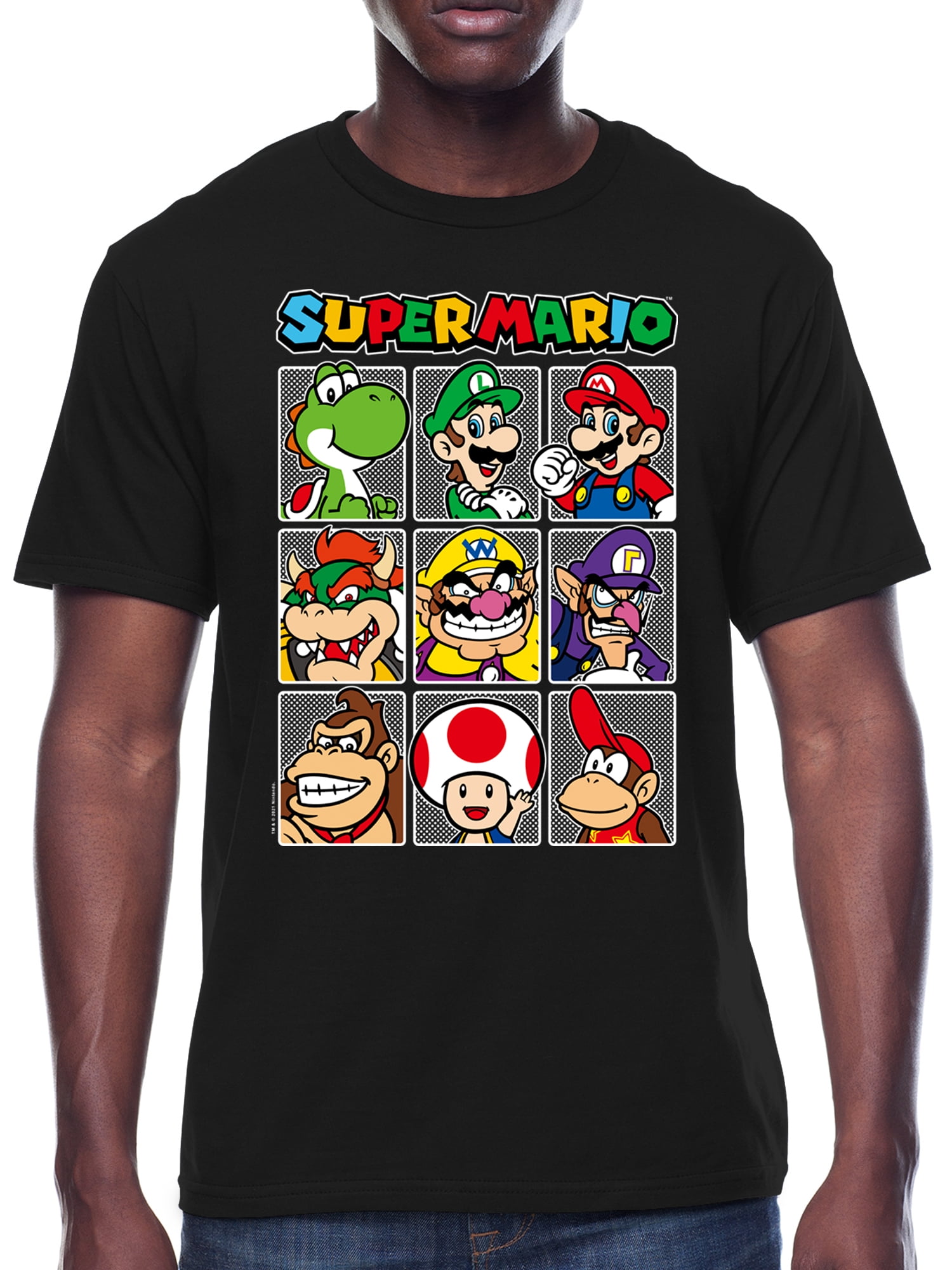 Super Mario Party Pals Apparel, Graphic Tee Shirt, Sizes S-3xl (men's 