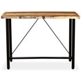 thumbnail image 6 of vidaXL Bar Set 3/5/7/9 Piece Industrial Solid Reclaimed Wood Pub Table Stool, 6 of 22