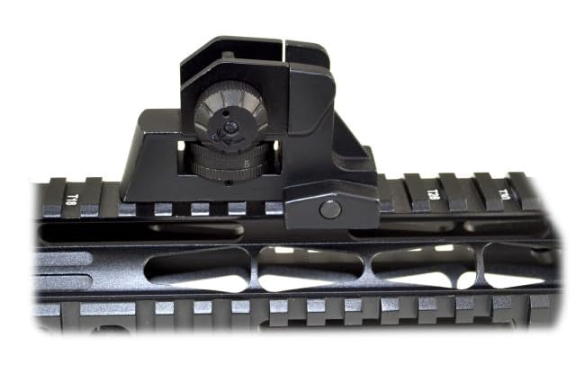 DB TAC Rear Sight Aluminum Picatinny/Weaver Complete Match-Grade 4/15 Back up