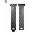 thumbnail image 3 of Luxtrada For Apple Watch Bands 44mm 42mm 40mm 38mm Replacement Strap Band Compatible for iWatch Series SE 8 7 6 5 4 3 2 1 (Black,38mm/40mm), 3 of 8