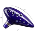 thumbnail image 2 of Zelda Ocarina With Song Book , 12 Hole Alto C Zelda Ocarinas XYT, 2 of 4