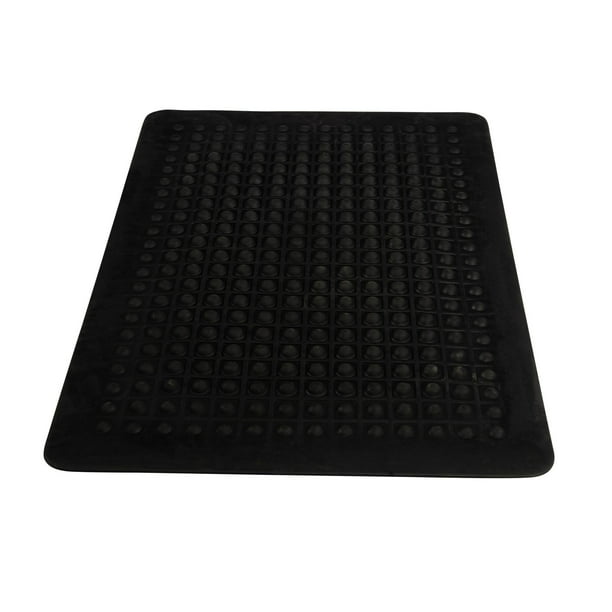 af hebben Rouwen oud Guardian Flex Step Antifatigue Floor Mat, Rubber, 3'x5', Black - Walmart.com