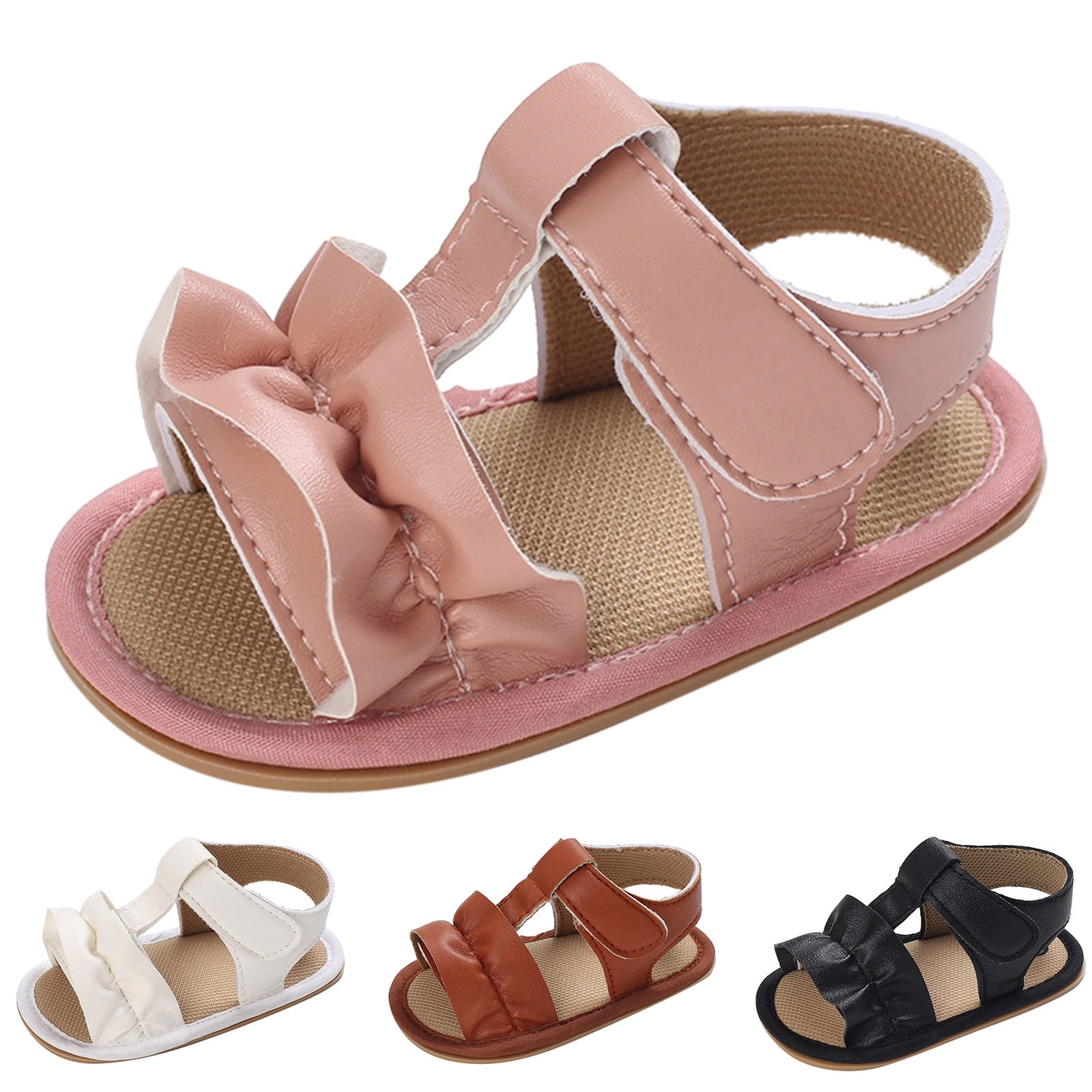 nsendm Unisex Baby Sandal Infant Sandals Girls Size 5 Summer Children and Infants Toddler Shoes Boys and Girls Sandals Shoes for Baby Girls 12 18 Months Pink 4 Infant Walmart
