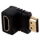 thumbnail image 2 of adapter 90 degree right angle L - type (bottom)black, 2 of 5
