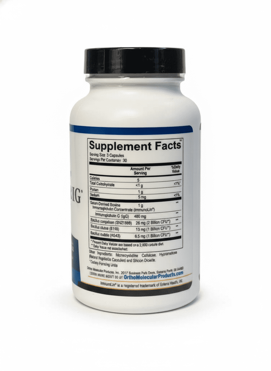 Ortho Spore IG Probiotic 90 Capsules