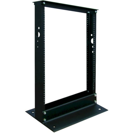 UPC: 0037332183644 | Tripp Lite 13U SmartRack 2-Post Open Frame Rack Organize and Secure Network Rack Equipment