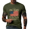 thumbnail image 4 of 4th of July Shirts for Men Lightweight Cotton Tee Crewneck T-Shirt for Men AG,2XL, 4 of 6