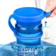thumbnail image 3 of 1 dispensador de agua con tapa de silicona con modelo de anillo, juego de 4 piezas de tapa de agua para cubo, tapa de sellado para dispensador de agua, fácil de abrir, antifugas y polvo, 3 of 5