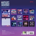 thumbnail image 4 of K-Pop Demon Hunters 2026 Square Wall Calendar, 4 of 4