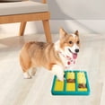 thumbnail image 2 of Juguete Educativo para Perros Inteligente Comedero para Juegos para Perros con Juguete Interactivo Educativo Inteligente Antideslizante para Mejorar el IQ Puzzle Puppy Bowl Azul 3 Piezas Color Ilimitado Rojo Verde MX-0127401FYD, 2 of 5