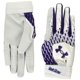 thumbnail image 1 of Guantes de béisbol Under Armour para niños y jóvenes, grandes, blancos y morados, 1 of 1