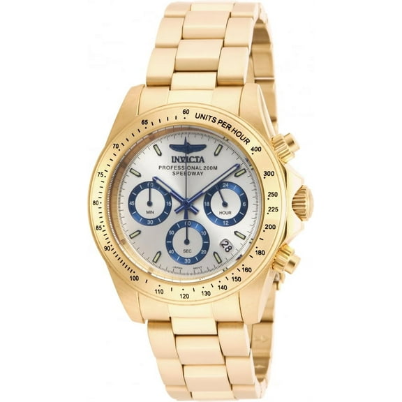 Invicta Men's Speedway 17312 Gold Stainless-Steel Plated Analog Quartz Diving Watch