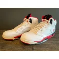 thumbnail image 4 of Ni - ke Size 15 - Air Jordan 5 Retro 2013 Fire Red, 4 of 5