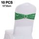 thumbnail image 2 of 10 Uds. Fajas para sillas, bandas elásticas de LICRA con lentejuelas, decoración de lazos decorativos para decoración de fundas para sillas de casa, fiesta de boda, 2 of 5