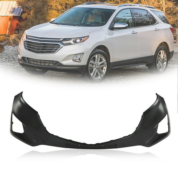 Front Bumper Cover Primed Fit For Chevrolte 2018 2019 2020 Chevy Equinox Black