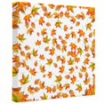 thumbnail image 2 of Ships Next Day Canvas Wall Art 8"x8", Fall Wood Framed Canvas Print Painting, Thanksgiving Watercolor Orange Green Maple Leaf Ready to Hang Small Picture Wall Decor for Home Bathroom Nursery Kitchen, 2 of 9