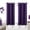 Dark Purple-34"W x 45"L (Pack of 2), variant on Rusty Orange Boho Curtafor Bedroom 2 Panels Set Light Blocking Winterulated Thermal Blackout Room Darkening Short Earthy Bathroom 42 X 54 Inch Length Rust Brick Fox