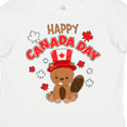 thumbnail image 4 of Inktastic Happy Canada Day Boys or Girls Toddler T-Shirt, 4 of 5