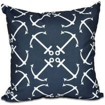 Simply Daisy 16" x 16" Anchor's Up Geometric Print Pillow