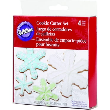 Nesting Metal Cookie Cutters 4/Pkg-Snowflake