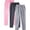 Black, variant on Unisex Athletic Pants 3-Pack Solid Color Performance Sweatpants with Pockets for Lounge and Casual Wear Multi-Pack Value Activewear, Black, XL