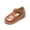 BW366-Brown, variant on Toddler Girl Beige Mary Jane Dress Shoes Size 9 - Little Girl Oxford Shoes for Easter Flower Girl Party School Shoes