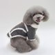 thumbnail image 3 of Ropa de otoño e invierno, chaleco de estilo británico de tela fresca y cálida, abrigos acogedores con cuello de piel para perros pequeños y medianos (M, gris) brillar  Electrónica, 3 of 5