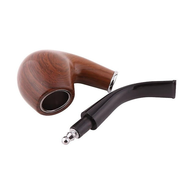 1pc Tobacco Smoking Pipe Double Filter Cigarette Holder Mouthpiece