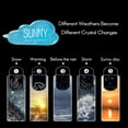 thumbnail image 3 of TIMIFIS Crystal Bottle Weather Items Bottle Colorful Desktop Transparent Crystal Glass Gift 150ml Kitchen Gadgets, 3 of 4