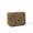 BROWN, variant on Pink SweetHeart Zip Mini Wallet – Compact Double-Zipper Card & Coin Holder