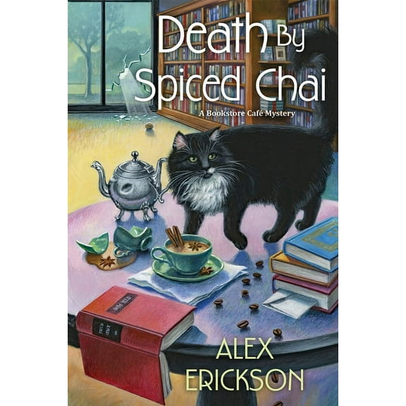 Bookstore Cafe Mystery Death by Spiced Chai, (Paperback)