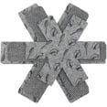thumbnail image 1 of Protectores de ollas y sartenes, juego de 12 y 3 de diferentes tamaños, separadores de ollas para evitar rayones, separar y proteger las superficies de sus utensilios de cocina (rojo/negro/gris/verde) Xemadio WMXL-308-2, 1 of 6