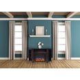 thumbnail image 1 of Cambridge Stratford 56" Electric Corner Fireplace Heater with LED Multi-Color LED Flame Display, 1 of 8
