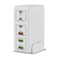 thumbnail image 1 of 120W 6-Port USB C Fast Charger, Multiple Charging Station with PD QC 3.0 Charger, 1 of 7
