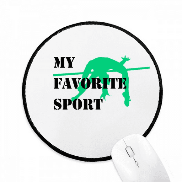 Like Sports Fitness Balanced Jump Mouse Pad Desktop Office Round Mat for Computer