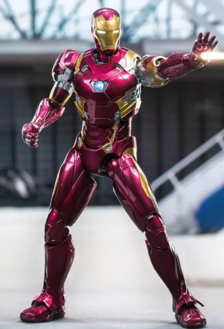 Fondjoy 1/7 scale MK46 iron movie hero plastic model kits，Illuminated Edition MV24806