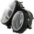 thumbnail image 3 of Headlight Compatible With 2007 Mercedes Benz E550 E63 AMG Right Passenger Halogen With bulb(s), 3 of 5