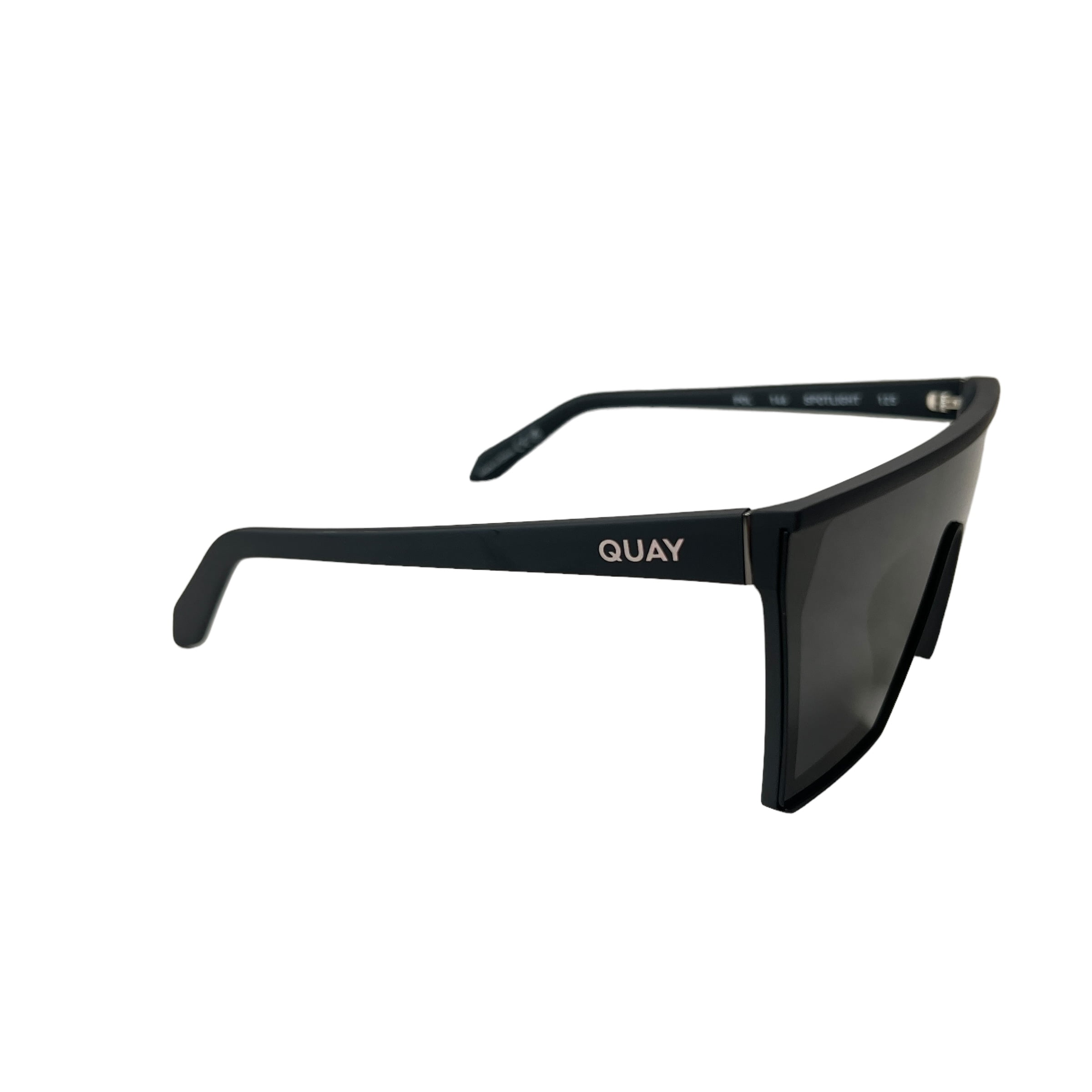 Quay Australia Spotlight Oversized Shield Sunglasses Matte  display picture 2