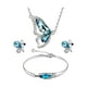 thumbnail image 2 of Fiudx Conjunto de Joyería de Moda, Elegante Conjunto de Aretes y Pulsera, Elegante Colección de Collar con Colgante, Trío de Accesorios Versátiles, Ideal para Uso Diario, Fiestas y Eventos, El Regalo, 2 of 6