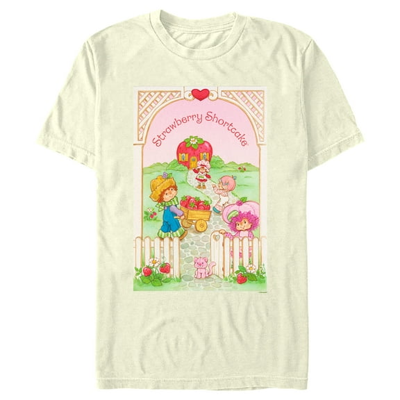 Men's Strawberry Shortcake Friendship Frame Graphic T-Shirt