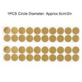 thumbnail image 1 of Wall Stickers, Gold PVC Waterproof Removable Dot Wall Stickers, Window Mirrors for Car, 1 of 8