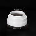 thumbnail image 2 of Unique Bargains Duct Inline Reducer 4.72 - 6.3' Plastic Duct Adapter Increaser Connector for Kitchen Ventilation Systems 3 Pack, 2 of 5
