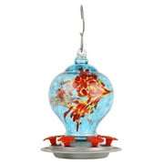 Natures Way Artisan Gravity Hummingbird Feeder with More Perching Space and Removable Parts (Sunny Day, 28 Oz)