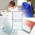 thumbnail image 6 of Dry Erase Boards with Rainbow and Pink Borders 11.87x10.62 in. Portable Lightweight Handheld Whiteboard for Drawing Writing Student School Classroom Homeschool Supplies Set of 2 with Oggetto, 6 of 7