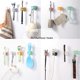 thumbnail image 2 of 6pcs Toothbrush Holders Wall Mounted Self-adhesive To Mirror For Clipping & Hanging Shower Razor Towel Plug Cable Key, Utility Hooks For Home Bathroom, 2 of 5