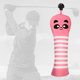thumbnail image 4 of Cubierta de la cabeza del palo de golf Sharpla estilo de dibujos animados rosa 3 5, 4 of 8