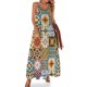 thumbnail image 1 of Azulejos tradicionales portugueses ''azulejo português'' Vestido sin mangas Vestidos de verano para mujer 2024 Vestido largo para mujer, 1 of 7