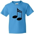 thumbnail image 3 of Inktastic Music Notes for the Music Lover Youth T-Shirt, 3 of 5