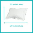 thumbnail image 4 of McKesson Medical Pillow Case, Standard, Disposable, White, 21 in x 30 in, 100 Ct, 4 of 5